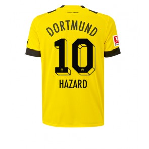 Borussia Dortmund Thorgan Hazard #10 Hemmatröja 2022-23 Kortärmad